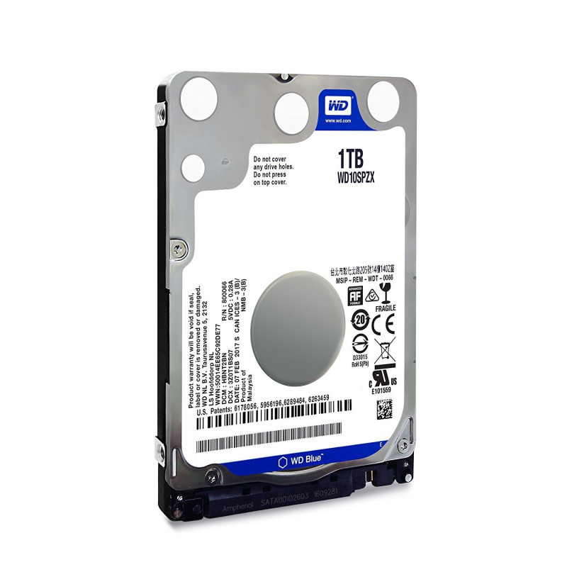 Жорсткий диск Western Digital Blue 2.5" 1TB (WD10SPZX)