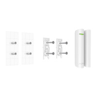Пластиковый корпус DummyBox_Ajax DoorProtect black small_magnet