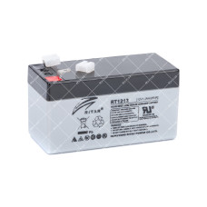 Батарея аккумуляторная Ritar AGM RT1213 12V 1.3 Ah серая