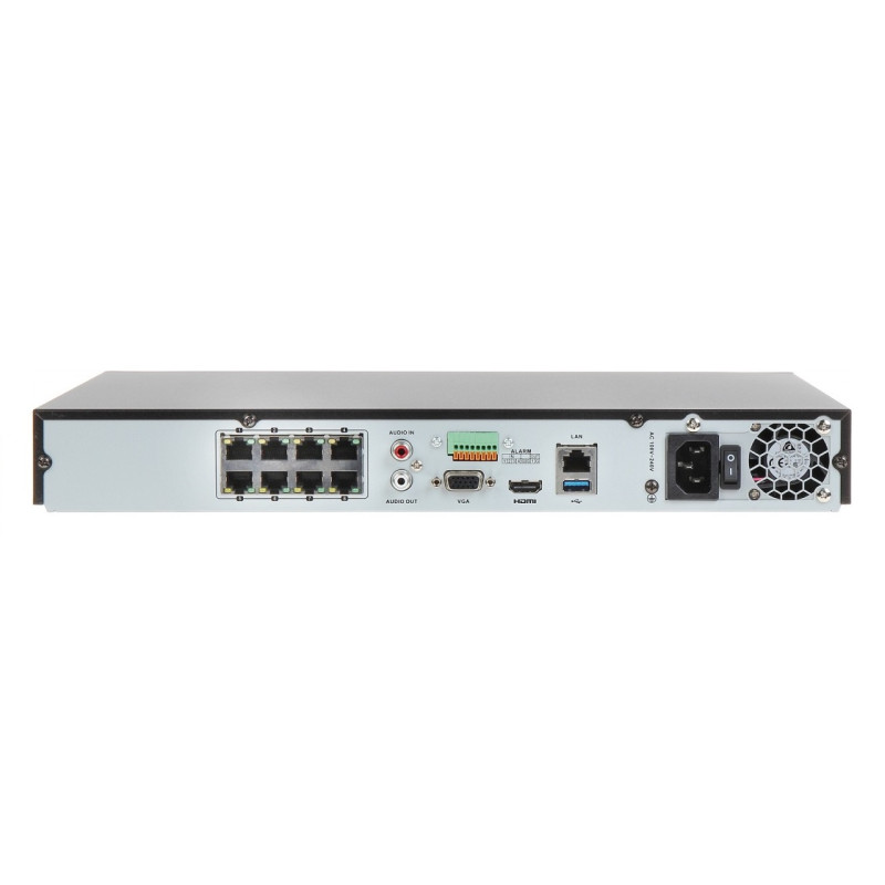 Відеореєстратор IP Hikvision DS-7608NI-K2/8P