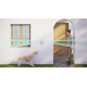 Датчик-штора Ajax DualCurtain Outdoor білий