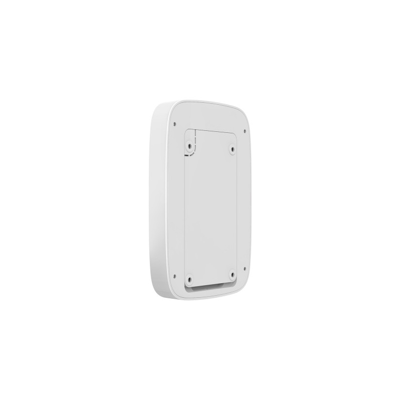 Бездротова клавіатура сенсорна Ajax KeyPad Plus біла