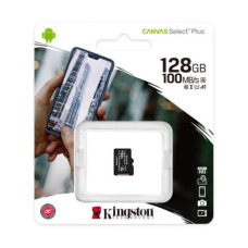 Карта пам'яті microSDXC Kingston 128GB Canvas Select Plus 100R A1 (SDCS2/128GBSP)
