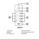 Виклична панель NeoLight MEGA/4 FHD Silver