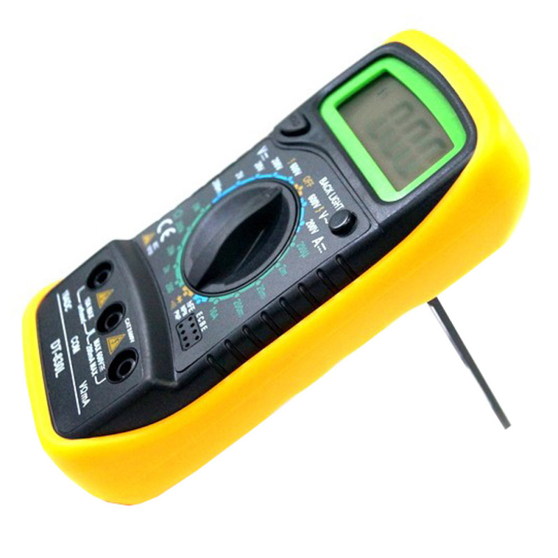 Мультиметр цифровой DT830L с подсветкой