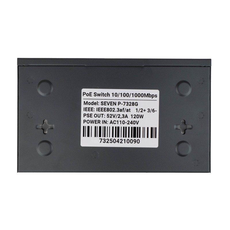 POE комутатор SEVEN P-7328G