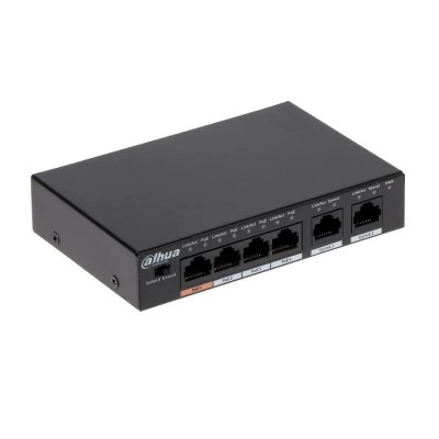 POE комутатор Dahua DH-PFS3006-4ET-60