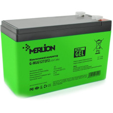Батарея аккумуляторная MERLION G-MLG1272F2 12V 7.2Ah