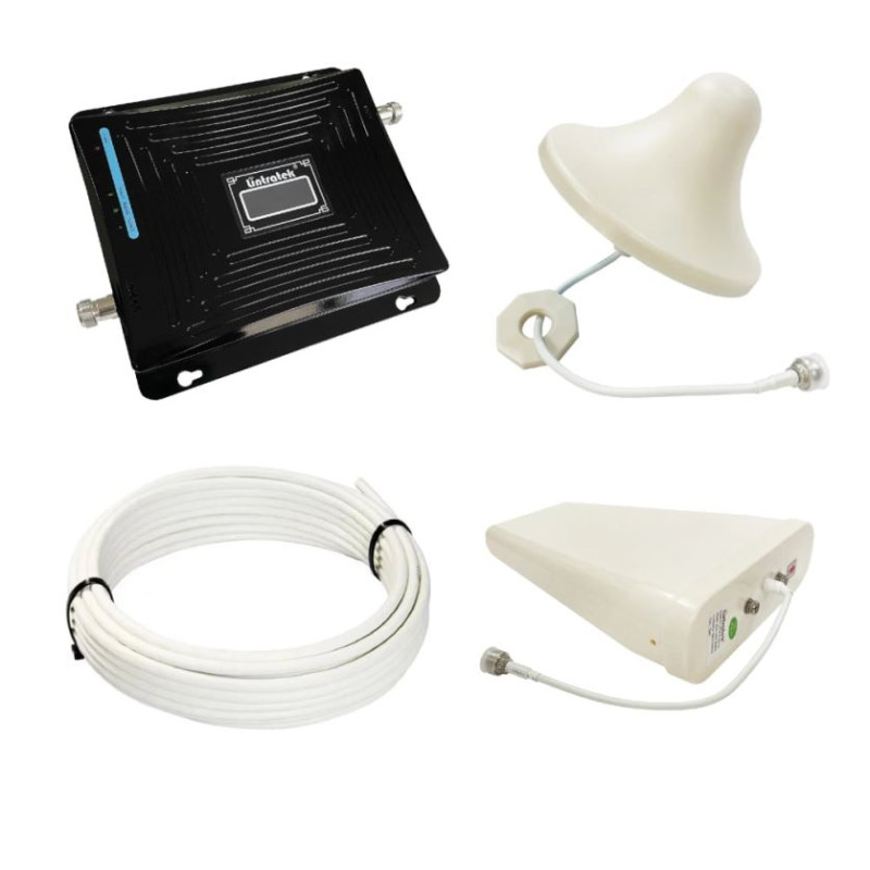 Комплект с GSM репитером Lintratek KW19L-GDW ( 1 внутр. антенна)