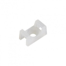 Майданчик для стяжки під дюбель Profix 6.5 мм білий 50 шт