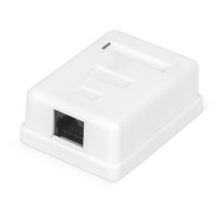 Розетка RITAR UTP 8P8C RJ45 1 порт Cat-6