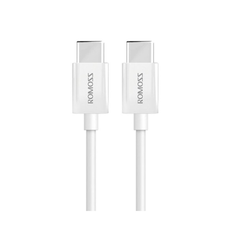 Кабель Romoss CB32 Type-C/Type-C белый 1.0 метр