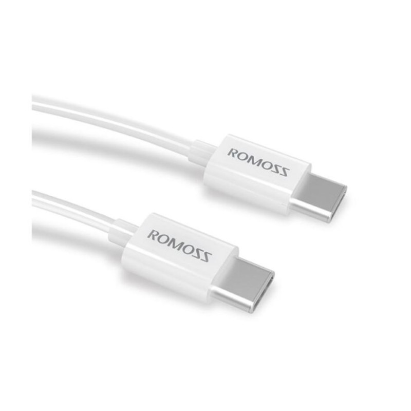 Кабель Romoss CB32 Type-C/Type-C белый 1.0 метр