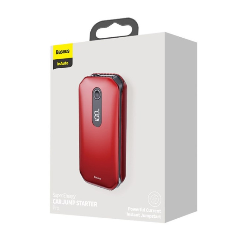 Автономное пусковое устройство (бустер) BASEUS Super Energy Pro Car Red