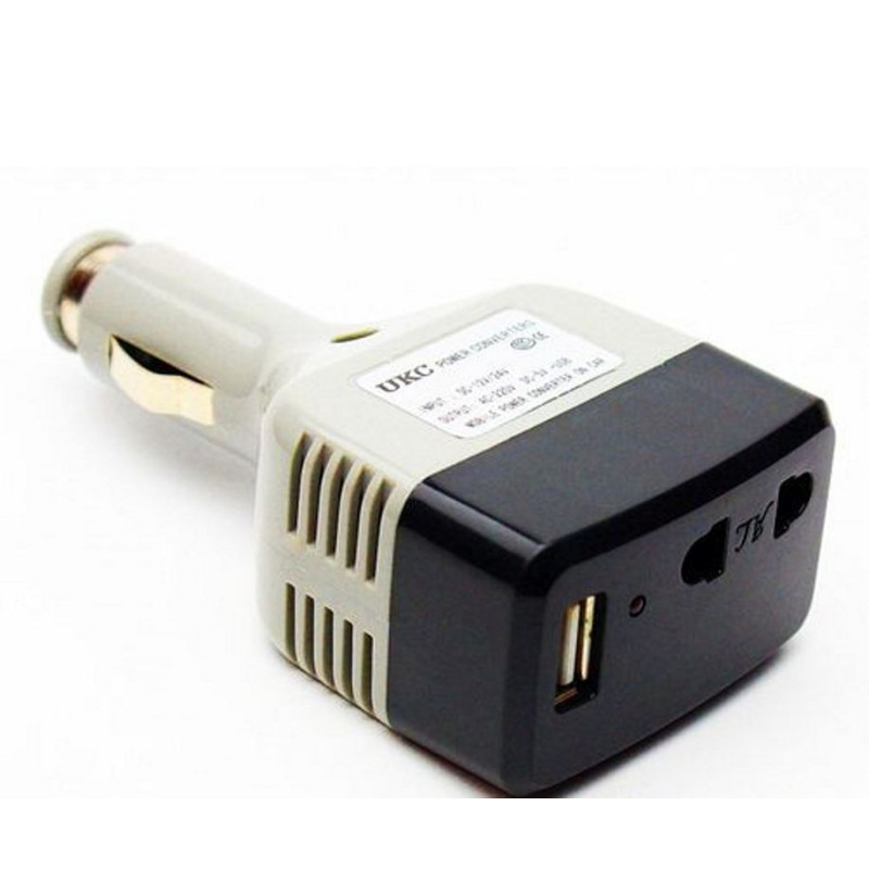 Інвертор з 12V до 220V UKC JBL-9026 + USB