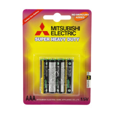 Батарейка Mitsubishi Super Heavy Duty 1.5V AAA/R03 4 шт