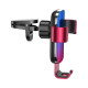 Держатель для телефона Baseus Glaze Gravity Car Mount Red автомобильный