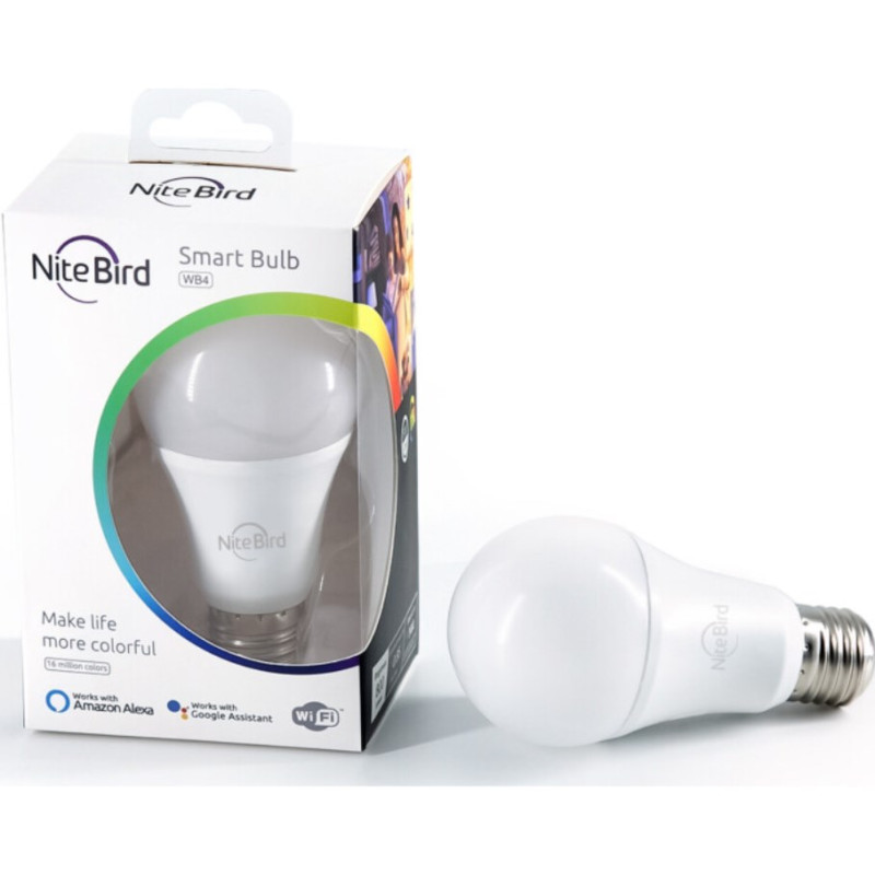 Світлодіодна лампочка Nitebird Gosund Smart Bulb Color WB4 2 штуки