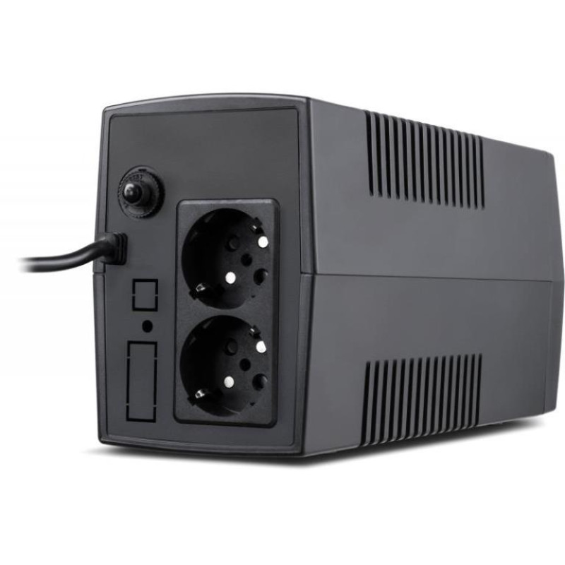 ИБП UPS Vinga LED 600VA plastic case (VPE-600P)