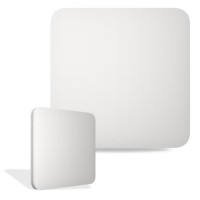 Кнопка для LightSwitch Ajax SoloButton (1-gang / 2-way) белая