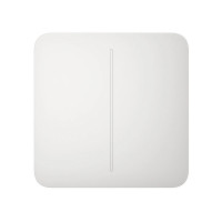 Кнопка LightSwitch Ajax SoloButton (2-gang) біла