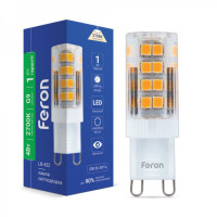 Світлодіодна лампочка Feron LB-432 4W G9 2700K