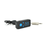 Адаптер автомобильный Bluetooth X6 3.5мм стерео блистер