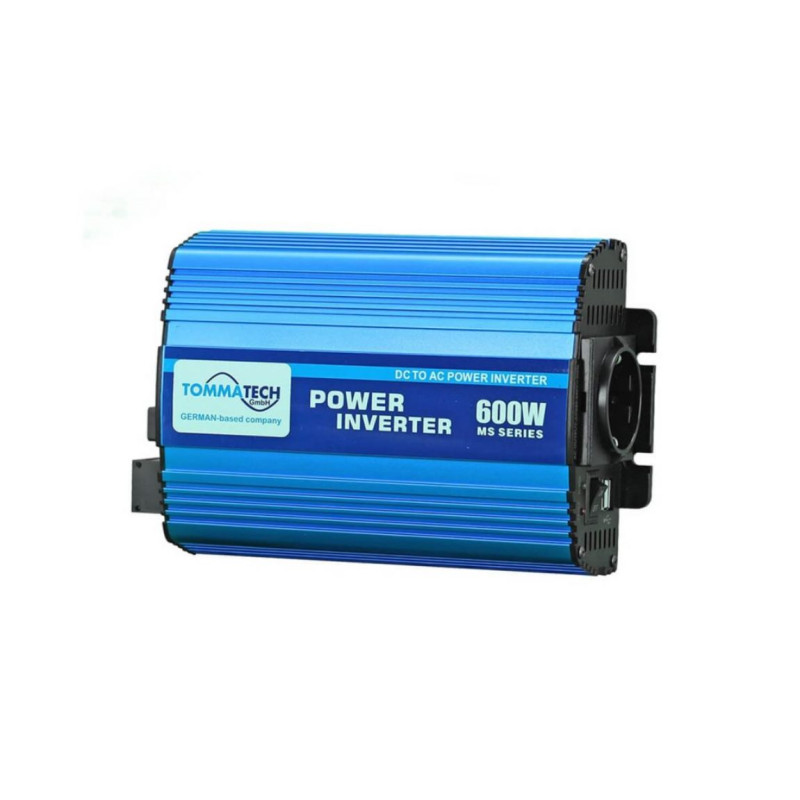 Инвертор c 12V в 220V Tommatech MS-600 600W