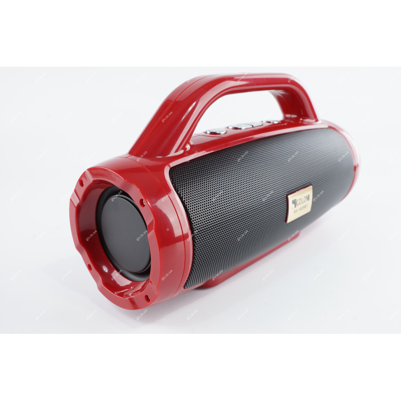 Радіоприймач / колонка Bluetooth GOLON RX-1829BT червоний Акция!