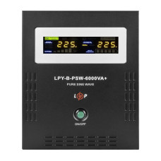 ДБЖ UPS LogicPower LPY-B-PSW-6000VA+ 4200Вт 48V для котла