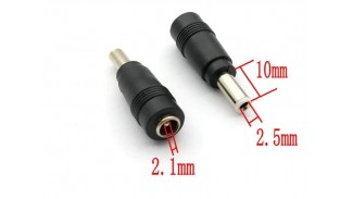 Перехідник DC 5.5/2.1 на 5.5/2.5 (С)