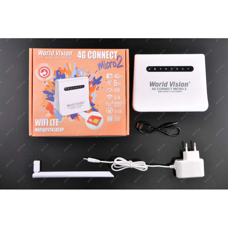 3G/4G WiFi World Vision 4G Connect Micro 2