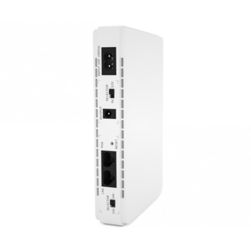 Power Bank SEVEN mini UPS 12В/9В/5В  8800 mAh белый