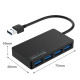 Хаб USB 3.0 4-х портовий 5Gbps ультратонкий блістер