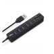 Хаб USB 2.0/3.1 Combo 6-ти портовий живлення від USB з картридером блістер