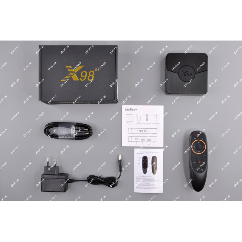 X98 Plus S905W2 2GB/16GB ATV 11.20 + голос G10S