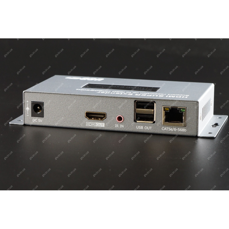 Подовжувач HDMI+USB Ethernet RX (1080p/2ND)