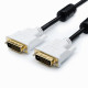 Кабель DVI - DVI Atcom FERITE 24/24PIN 1.8 метра
