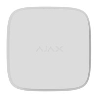 Бездротовий пожежний датчик температури та чадного газу Ajax FireProtect 2 RB (Heat/CO) White