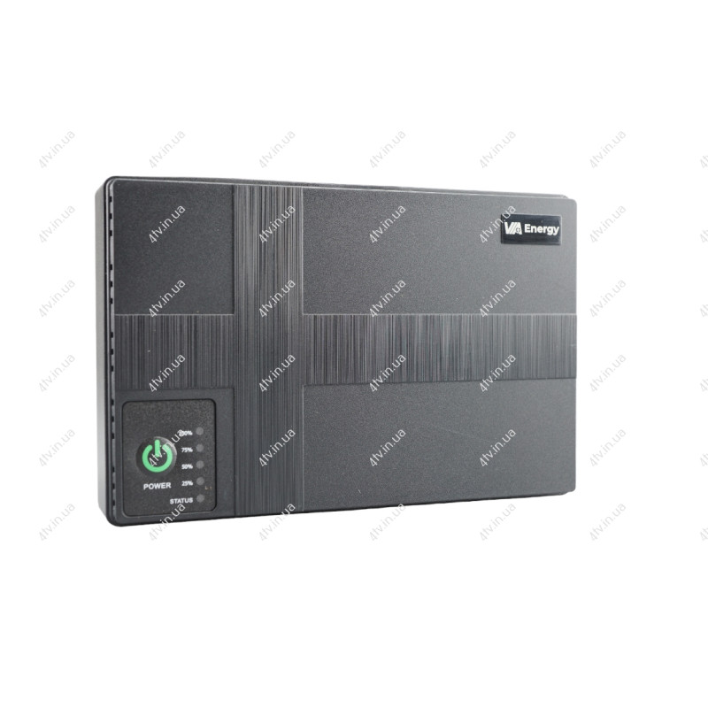 Power Bank VIA Energy Mini UPS 2.0 10400 mAh черный