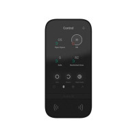 Беспроводная сенсорная клавиатура Ajax KeyPad TouchScreen black