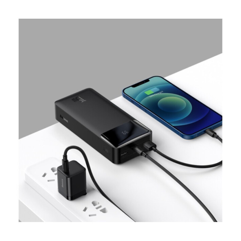 Power Bank Baseus Bipow 30000mAh 15W (PPBD050201) Black