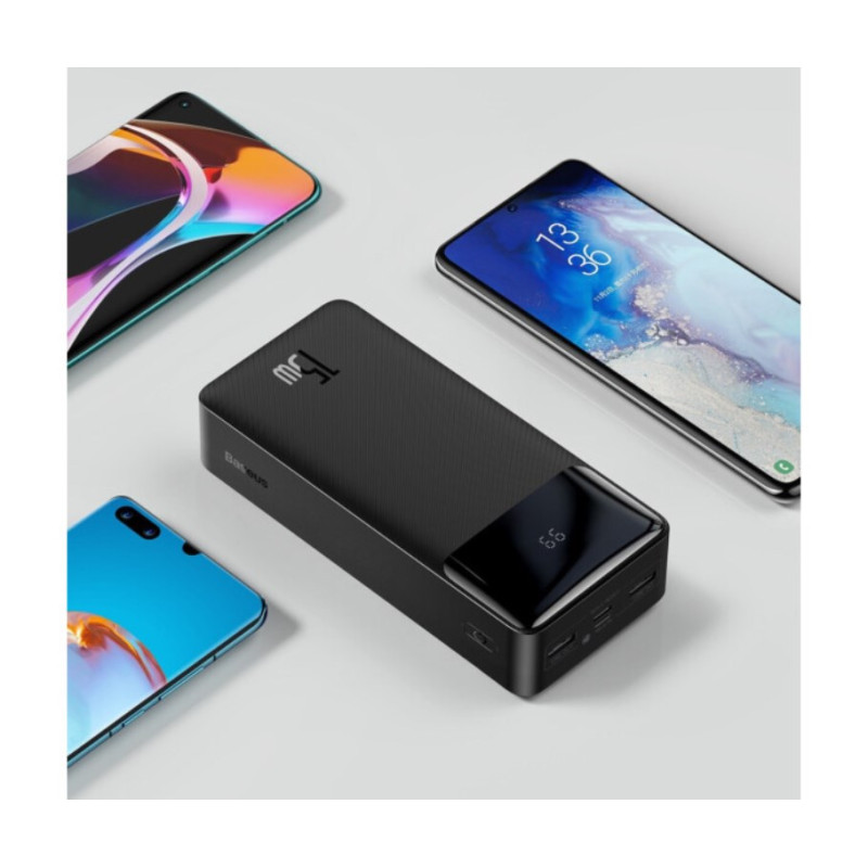 Power Bank Baseus Bipow 30000mAh 15W (PPBD050201) Black