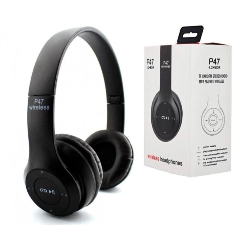 Наушники беспроводные P47 5.0 + EDR MP3 Bluetooth АКЦИЯ