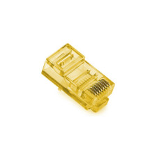 Разъем коннектор Merlion RJ-45 8P8C Cat.5 Yellow 100шт