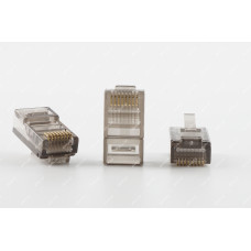 Разъем коннектор Ritar RJ-45 8P8C Cat.5 Black 100шт