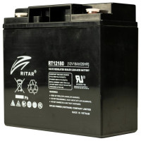 Батарея аккумуляторная Ritar RT12180 12V 18 Ah черная