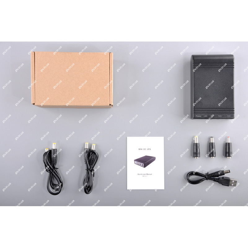 Power Bank Step4Net PU38W-51212 (mini UPS) 10500 mAh 38.5Вт чорний