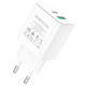 Блок питания BOROFONE BA67A PD20W+QC3.0 CHARGER WHITE