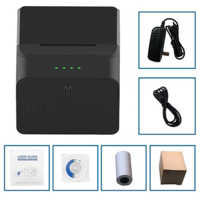 Термопринтер стационарный Milestone P58C USB для печати чеков 58 мм